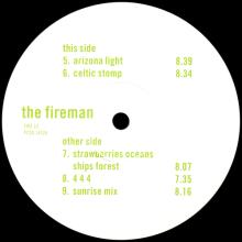 UK 1993 11 15 THE FIREMAN - STRAWBERRIES OCEANS SHIP FOREST - FIRE 1 - PCSD 145 A⁄B⁄C⁄D - 12INCH PROMO - pic 6