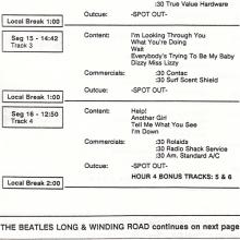1994 05 24 - 30 - THE BEATLES RADIO SHOW - WESTWOOD ONE - THE BEATLES LONG AND WINDING ROAD - SHOW 94-22 - HOUR 03 - 04 - pic 8