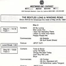1994 05 24 - 30 - THE BEATLES RADIO SHOW - WESTWOOD ONE - THE BEATLES LONG AND WINDING ROAD - SHOW 94-22 - HOUR 05 - 06 - pic 6
