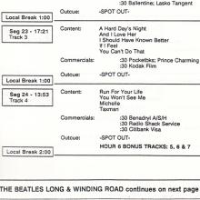 1994 05 24 - 30 - THE BEATLES RADIO SHOW - WESTWOOD ONE - THE BEATLES LONG AND WINDING ROAD - SHOW 94-22 - HOUR 05 - 06 - pic 8