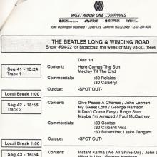 1994 05 24 - 30 - THE BEATLES RADIO SHOW - WESTWOOD ONE - THE BEATLES LONG AND WINDING ROAD - SHOW 94-22 - HOUR 11 - 12 - pic 5