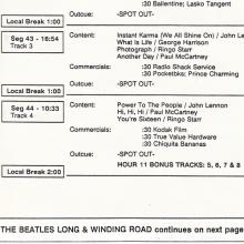 1994 05 24 - 30 - THE BEATLES RADIO SHOW - WESTWOOD ONE - THE BEATLES LONG AND WINDING ROAD - SHOW 94-22 - HOUR 11 - 12 - pic 7