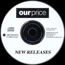 UK - 1995 03 20 - OUR PRICE - NEW RELEASES - BABY IT'S YOU - PROMO - pic 1