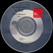 1995 04 21 A LEAF -ANYA ALEXEYEF - PAUL McCARTNEY DISCOGRAPHY - CD LEAF 1 - 7 24388 21762 0 - UK - pic 1