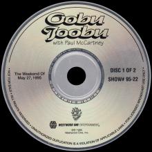 1995 05 27 - PAUL McCARTNEY RADIO SHOW - WESTWOOD ONE - OOBU JOOBU - SHOW 95-22 - pic 1