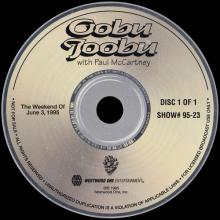 1995 06 03 - PAUL McCARTNEY RADIO SHOW - WESTWOOD ONE - OOBU JOOBU - SHOW 95-23 - 95-24 - pic 1