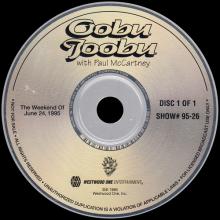 1995 06 17 - PAUL McCARTNEY RADIO SHOW - WESTWOOD ONE - OOBU JOOBU - SHOW 95-25 - 95-26 - pic 1