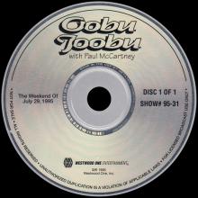 1995 07 29 - PAUL McCARTNEY RADIO SHOW - WESTWOOD ONE - OOBU JOOBU - SHOW 95-31 - 95-32 - pic 1