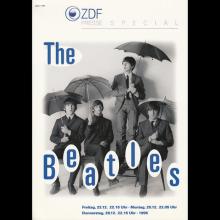 1995 11 21 THE BEATLES ANTHOLOGY - ZDF PRESSE SPECIAL  - GERMANY - B  - pic 1
