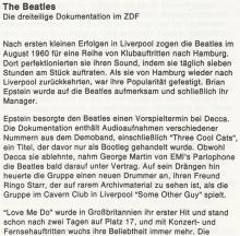 1995 11 21 THE BEATLES ANTHOLOGY - ZDF PRESSE SPECIAL  - GERMANY - B  - pic 6