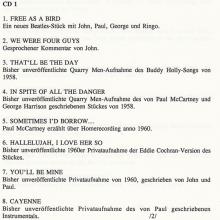 1995 11 21 THE BEATLES ANTHOLOGY AUDIO AND VIDEO - PRESS PACK - E M I ELECTROLA - GERMANY - B - pic 7