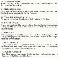 1995 11 21 THE BEATLES ANTHOLOGY AUDIO AND VIDEO - PRESS PACK - E M I ELECTROLA - GERMANY - B - pic 9
