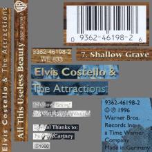 1996 05 14 UK⁄GER Elvis Costello-All This Useless Beauty - Shallow Grave ⁄ 0 9362-46198-2 6  - pic 1