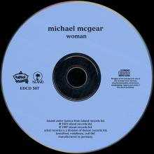 1997 02 25 UK/GER Michael McGear-Woman - Bored As A Buttterscotch ⁄ EDCD 507 ⁄ 7 40155 15072 3 - pic 1