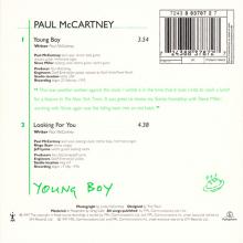 1997 04 28 YOUNG BOY - PAUL McCARTNEY DISCOGRAPHY - HOLLAND - 7 24388 37872 7 - pic 1