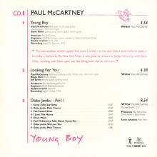 1997 04 28 YOUNG BOY - PAUL McCARTNEY DISCOGRAPHY - UK - CDRS 6462 - 7 24388 39512 0 - pic 6