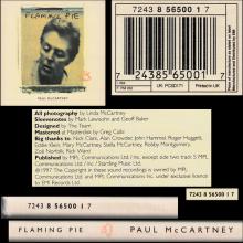 1997 05 05 PAUL McCARTNEY - FLAMING PIE - PCSD 171 - 7 24385 65001 7 - UK - pic 1