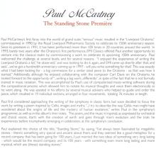 1997 10 14 Paul McCartney The Standing Stone Première Paul Wane Book - pic 9