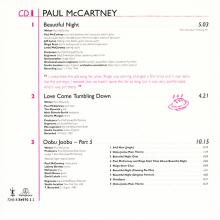 1997 12 15 BEAUTIFUL NIGHT - PAUL McCARTNEY DISCOGRAPHY - UK - 7 24388 49702 2 - CDRS 6489 - pic 6