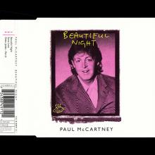 1997 12 15 BEAUTIFUL NIGHT - PAUL McCARTNEY DISCOGRAPHY - UK - 7 24388 49712 1 - CDR 6489 - pic 1
