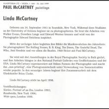 1999 05 01-07 25 a Paul McCartney Paintings Press Kit Siegen Germany - pic 15