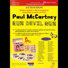 1999 10 04 Paul McCartney - Run Devil Run - Press Info France - pic 1