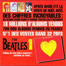 2001 02 06 THE BEATLES 1 - MARKETING CAMPAIGN - ST VALENTINE SPECIAL SLIPCASE - FRANCE - pic 3