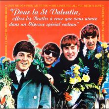 2001 02 06 THE BEATLES 1 - MARKETING CAMPAIGN - ST VALENTINE SPECIAL SLIPCASE - FRANCE - pic 5