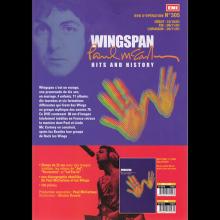 2001 05 07 Paul McCartney - Wingspan - Press Info France DVD 2001 11 20 - pic 1