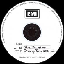 2001 Drining Rain - Paul McCartney - Press kit  - pic 15