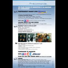 2003 04 01 THE BEATLES ANTHOLOGY DVD - PROMO MARKETING PUBLICITY PRESS INFO - FRANCE - pic 1
