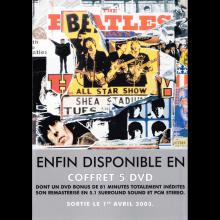 2003 04 01 THE BEATLES ANTHOLOGY DVD - PROMO MARKETING CAMPAIGN - FRANCE - pic 6