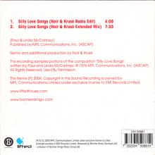 2005 07 05 SILLY LOVE SONGS - NOIR & KRUSÉ REMIX - 7 332334 508819 - DENMARK - pic 2