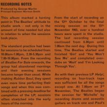 2009 BEATLES IN STEREO 06 Digital Remaster Boxed Set CD Rubber Soul 0946 3 82418 2 9 - pic 13