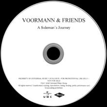 UK 2009 08 07 - VOORMANN & FRIENDS - I'M IN LOVE AGAIN - CDR AND DVD  - pic 4
