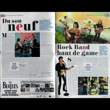 2009 09 09 THE BEATLES REMASTERED CD'S - LES INROCKUPTIBLES - PUBLICITY MAGAZINE - FRANCE - pic 3