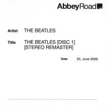 UK - 2009 06 22 - THE BEATLES - B3 - WHITE ALBUM - SEREO REMASTERED - 1 DOUBLE CDR AND 3X CDR  - pic 1