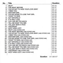 2009 06 22 - THE BEATLES - MONO REMASTER - A-B-C-D-E - 5X CDR - PART 1 - 5 ALBUMS - PROMO - pic 14