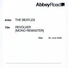 2009 06 22 - THE BEATLES - MONO REMASTER - F-G-H-I - 4X CDR - PART 2 - 4 ALBUMS - PROMO - pic 1