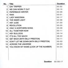 2009 06 22 - THE BEATLES - MONO REMASTER - J-K-L-M - 4X CDR - PART 3 - 1 DOUBLE ALBUM AND 2 ALBUMS - pic 10