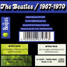 2010 10 18 The Beatles 1962-1966 ⁄ 1967-1970 Remastered Special Package - c / BEATLES CD DISCOGRAPHY UK - pic 1
