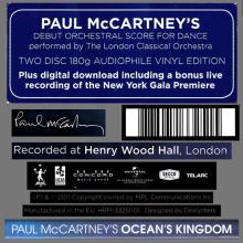 2011 10 03  PAUL McCARTNEY - OCEAN S KINGDOM - HRM 33251 01 - 0 666999 33287 6 - 0 666999 33288 3 - EU - pic 13