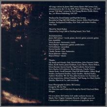 2011 11 22 UK⁄USA James McCartney The Complete EP Collection ⁄ ECR1112000 ⁄ 7 00261 34174 3 - pic 14