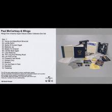 UK 2013 05 27 - WINGS OVER AMERICA SUPER DELUXE EDITION COLLECTORS BOX SET - DISC 1 AND 2 - UNIVERSAL UMC LOGO - PROMO CDR - pic 5