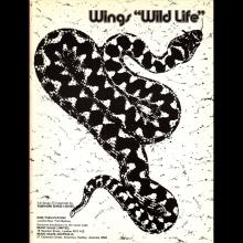 1971 12 07 WINGS FUN CLUB - CLUB SANDWICH - SONGBOOK WINGS WILD LIFE - pic 1