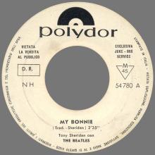 1961 10 00 - 1964 03 00 - NH 54 780 - MY BONNIE ⁄ YA YA - B  - pic 3