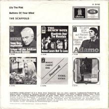 1968 10 18 - THE SCAFFOLD - LILLY THE PINK - GERMANY - O 23 962 - pic 2
