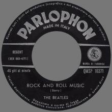 ITALY 1964 12 10 - QMSP 16371 - ROCK AND ROLL MUSIC ⁄ I'LL FOLLOW THE SUN - B - LABELS - pic 7