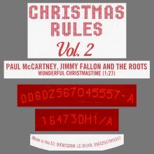 PAUL MCARTNEY . JIMMY FALLON AND THE ROOTS - CHRISTMAS RULES VOL . 2 - WONDERFUL CHRISTMASTIME - 6 02567 04555 7 - pic 4