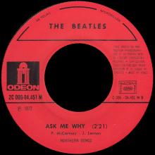 THE BEATLES FLASH BACK - J 2C 006-04451 - PLEASE PLEASE ME ⁄ ASK ME WHY - pic 5